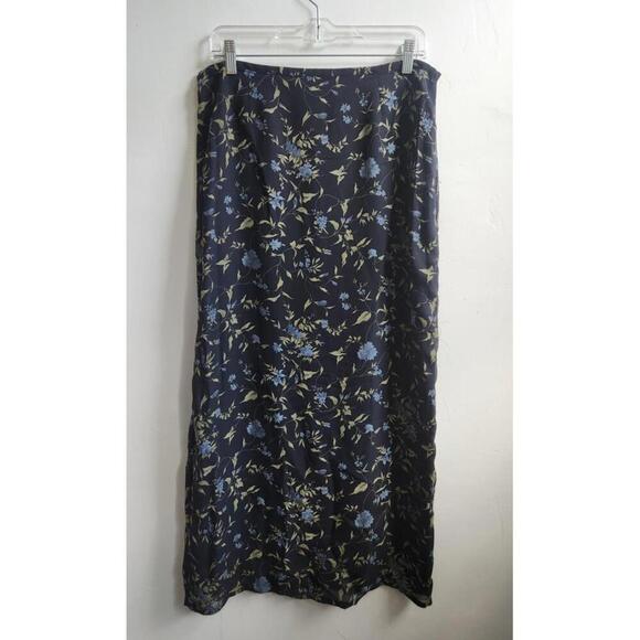 Old Navy Skirt Womens Floral Lined Side Zip Hook Spring Summer Acubi Floral - Picture 1 of 6